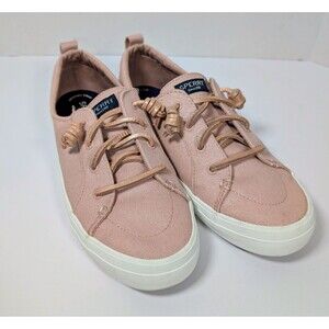 Sperry Women's Crest Vibe Washable Sneaker Blush Pink Size 9 Excellent Condition